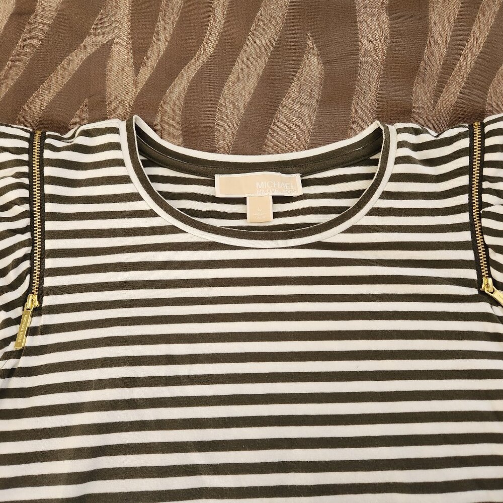 Michael Kors cute summer dress, size L Zipped shoulders